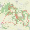 34 km GPS track, route, trail