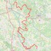 GR360 Randonnée de Meux à Fontcouverte (Charente-Maritime) GPS track, route, trail