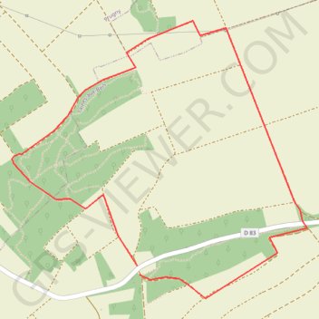 Laines aux B Boucle GPS track, route, trail