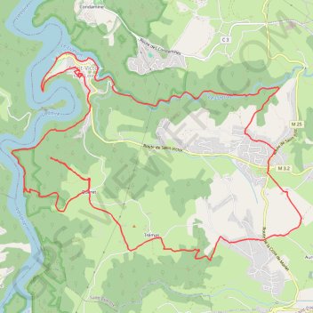 Le Berlan GPS track, route, trail