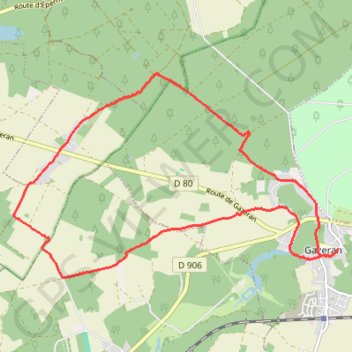 Gazeran (78 - Yvelines) GPS track, route, trail