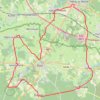 LA DEREN CYCLO 36km GPS track, route, trail