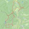 Le Ballon d'Alsace, grand huit GPS track, route, trail