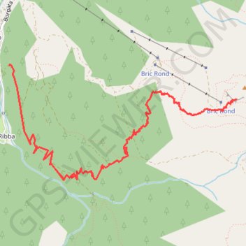 Cappello d'Envie - Bric Rond GPS track, route, trail