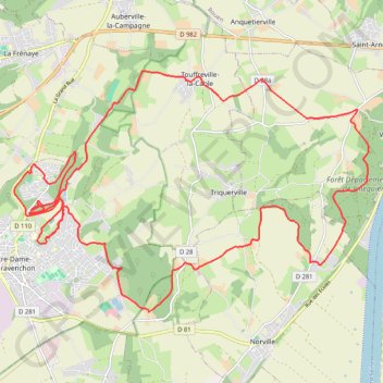 Notre Dame de Gravanchon GPS track, route, trail