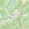 GR5 Les Fourgs - LES VILLEDIEU GPS track, route, trail