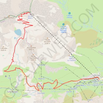 Pyrenees GPS track, route, trail