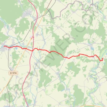 27 Is sur Tille-Château de Rosières: 26.10 km GPS track, route, trail