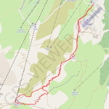 La Viselle (Courchevel) GPS track, route, trail