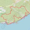 Les Forts de la Côte Bleue - P3 GPS track, route, trail