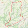 Le Ségala, le Pays des 100 vallées - Rieupeyroux GPS track, route, trail