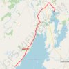 Lough Mask - Ballintober Abbey - Lough Carra GPS track, route, trail