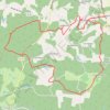 Siorac-de-Ribérac Course à pied GPS track, route, trail