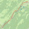 Sommet du Mont-Tendre GPS track, route, trail