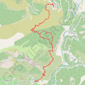 2024 04 05 - gorges de la Vésubie. Giga GPS track, route, trail