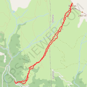 Monte Briccas GPS track, route, trail
