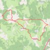 Le huit de Prondines (63470) Auvergne GPS track, route, trail