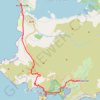 Waterville - Derrynane Beach - Caherdaniel GPS track, route, trail