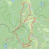 Ballon d'Alsace côté jumenterie GPS track, route, trail