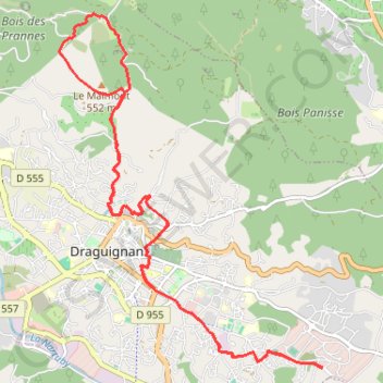 Le Malmont GPS track, route, trail