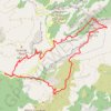 La Sainte Baume - Le pic de Bertagne GPS track, route, trail