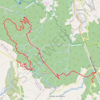 Levada do Norte GPS track, route, trail