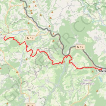 Sentier Maurice Cosyn GPS track, route, trail