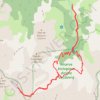 Les Eaux Tortes dans la Vallée du Laverq GPS track, route, trail