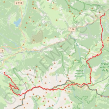 Rando LLo Villefranche de Conflent GPS track, route, trail