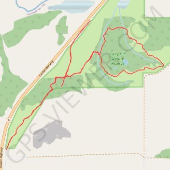 Fairy Hill Nature Reserve GPS track, route, trail