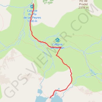 Étangs de Fontargente GPS track, route, trail