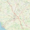 De Saint-Philbert-de-Grand-Lieu à Luçon GPS track, route, trail