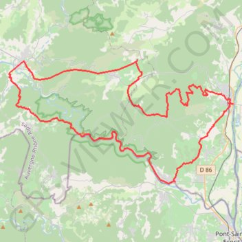 GorgesArdeche GPS track, route, trail