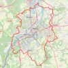 Tour de Metz (Moselle) GPS track, route, trail