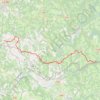 GR480 De Turenne aux Gorges de la Cère (Corrèze) GPS track, route, trail