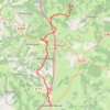 De Carlucet à Labastide-Murat GPS track, route, trail
