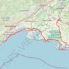 Arles à Frontignan : Camargue et petite Camargue à vélo GPS track, route, trail