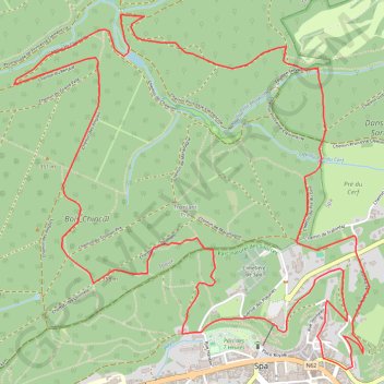ExtraTrail Spa GPS track, route, trail