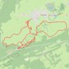 Les pistes d'Arc-sous-Cicon GPS track, route, trail