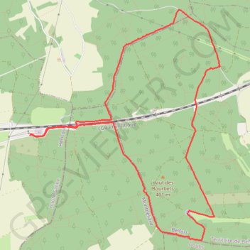 Marche Buissonnière Héricourt-Bussurel GPS track, route, trail