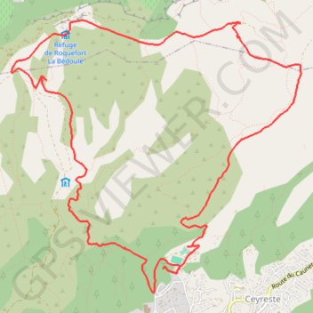 Les Balcons de Ceyreste GPS track, route, trail