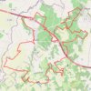 Les sentiers du Brulhois - Donzac GPS track, route, trail