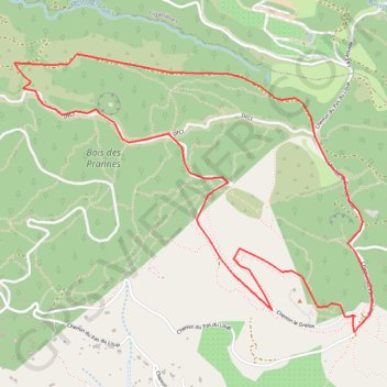 Draguignan - Boucle au Malmont - Variante GPS track, route, trail