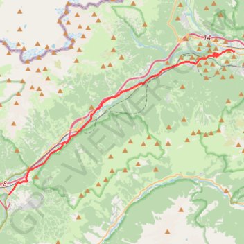 Brancigéna GPS track, route, trail