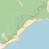 Grand Anse – Petite Anse boucle au départ de Baie Sainte Anne GPS track, route, trail