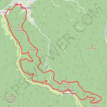 LE BOURGUIGNON GPS track, route, trail