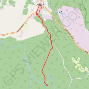 Appin Falls GPS track, route, trail