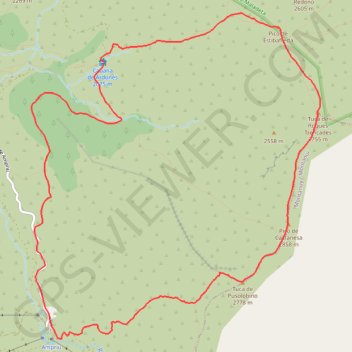 Pico Castanesa GPS track, route, trail
