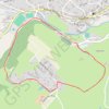 Tour du plat du mont GPS track, route, trail