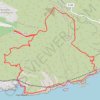 Les Forts de la Côte Bleue - P2 GPS track, route, trail